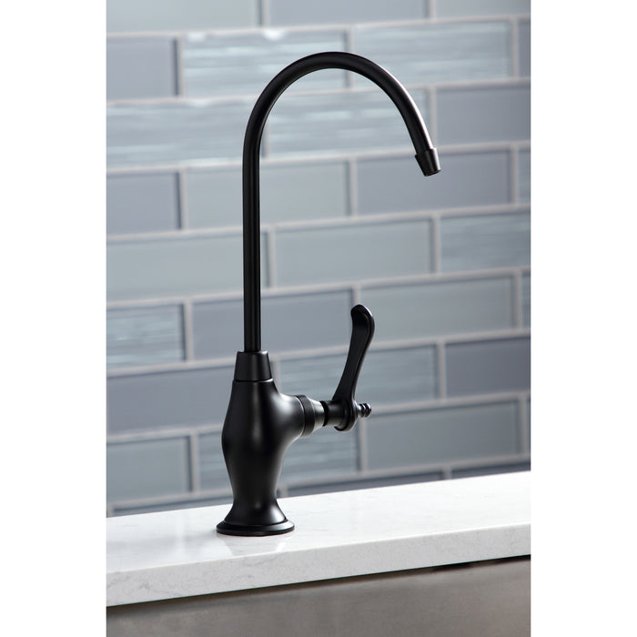 Kingston Brass KS3190TL Templeton Single-Handle Water Filtration Faucet, Matte Black