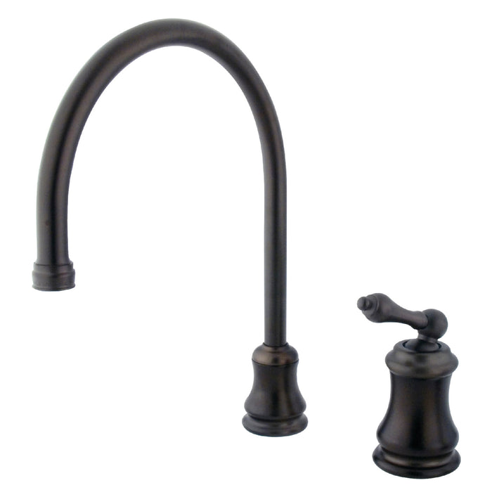 Kingston Brass KS3815ALLS Single-Handle Kitchen Faucet, Oil Rubbed Bronze