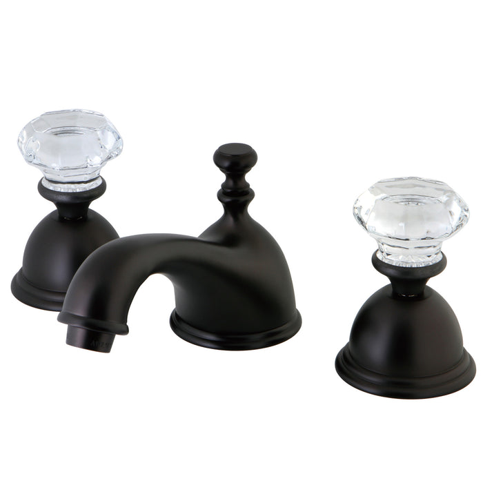 Kingston Brass KS3965WCL Celebrity Widespread Bathroom Faucet with Brass Pop-Up Drain, Oil Rubbed Bronze