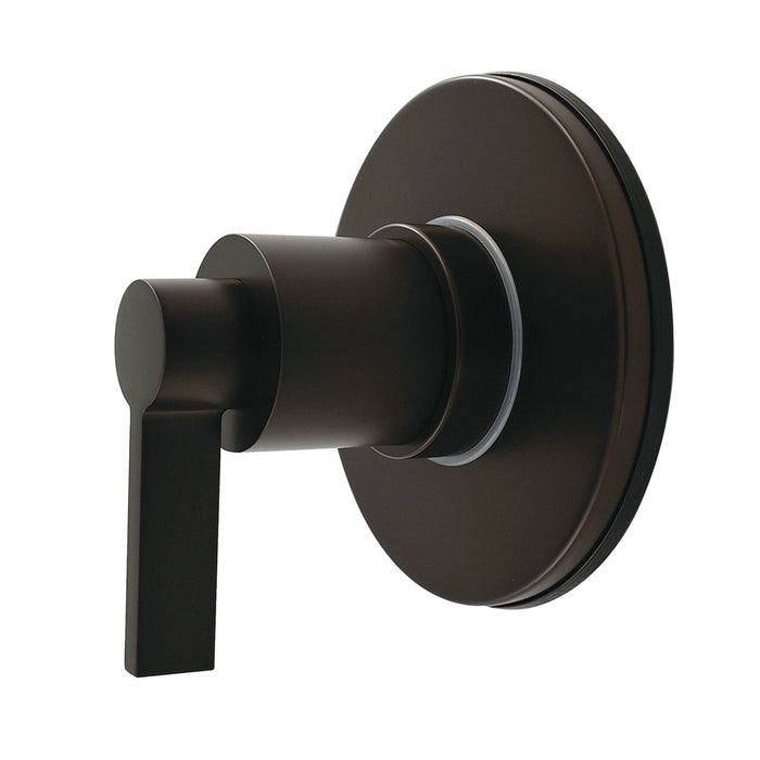 Kingston Brass KS4035NDL Nuvofusion Single-Handle Six-Way Diverter Valve with Trim Kit, Oil Rubbed Bronze