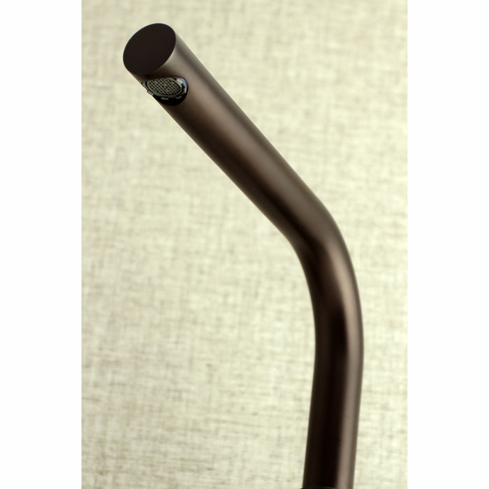 Kingston Brass KS412ORB Concord Double-Handle Wall-Mount Bridge Kitchen Faucet, Oil Rubbed Bronze