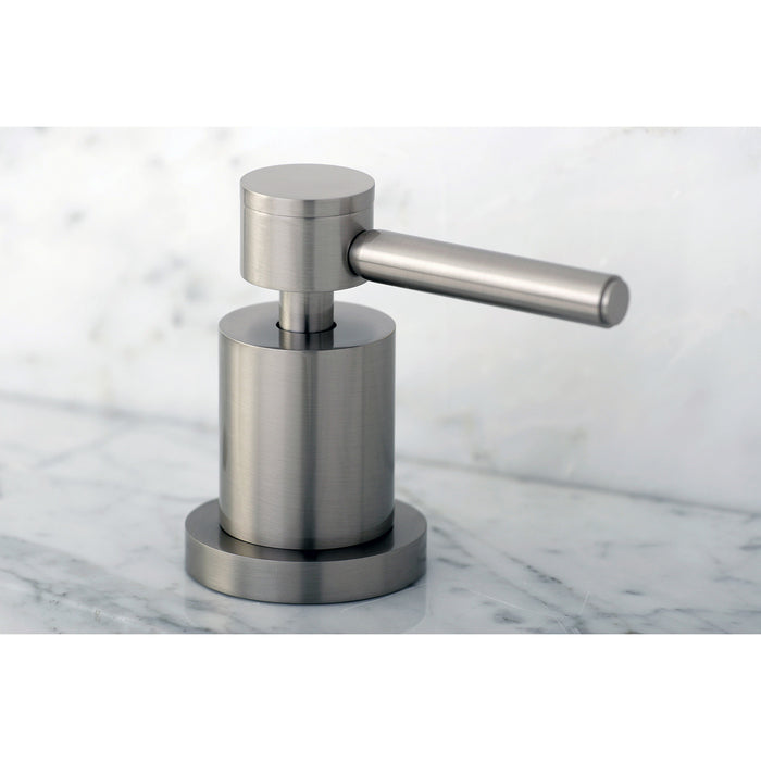 Kingston Brass KS4368DL Concord Two-Handle Deck Mount Roman Tub Faucet, Brushed Nickel