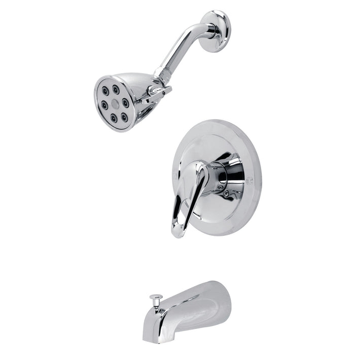 Kingston Brass KS511CK Single-Handle Tub and Shower Faucet, Polished Chrome