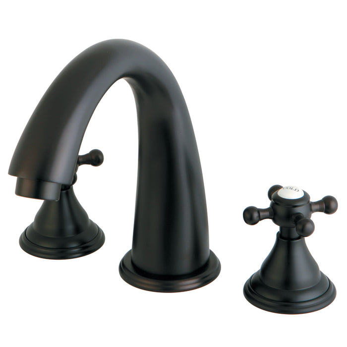 Kingston Brass KS5365BX Vintage Two-Handle Deck Mount Roman Tub Faucet, Oil Rubbed Bronze