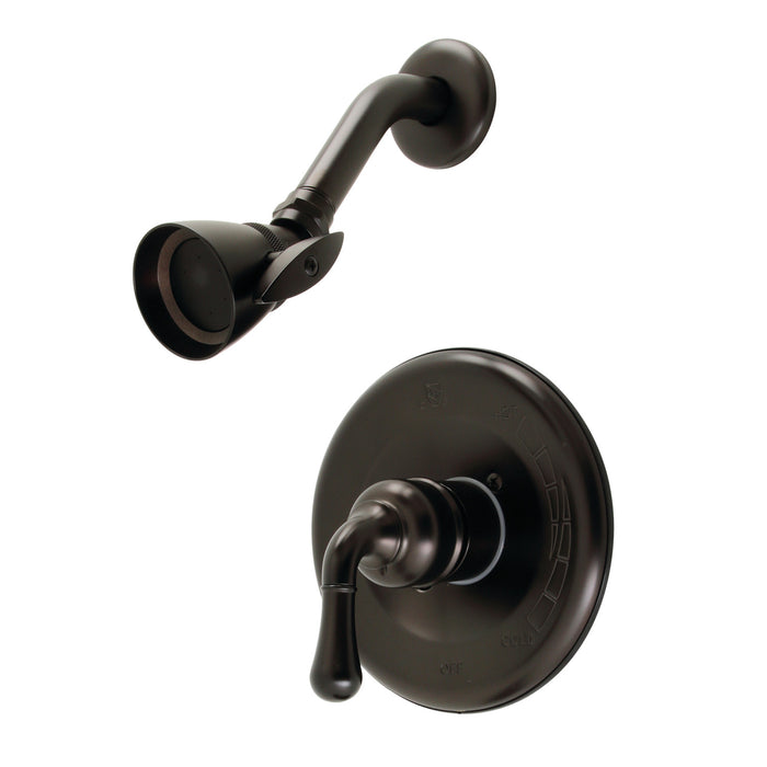 Kingston Brass KS635SO Single-Handle Pressure Balanced Shower Faucet, Oil Rubbed Bronze