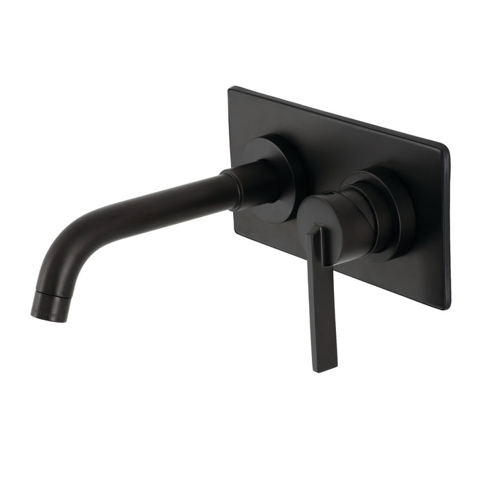 Kingston Brass KS8115CTL Continental Single-Handle Wall Mount Bathroom Faucet, Oil Rubbed Bronze