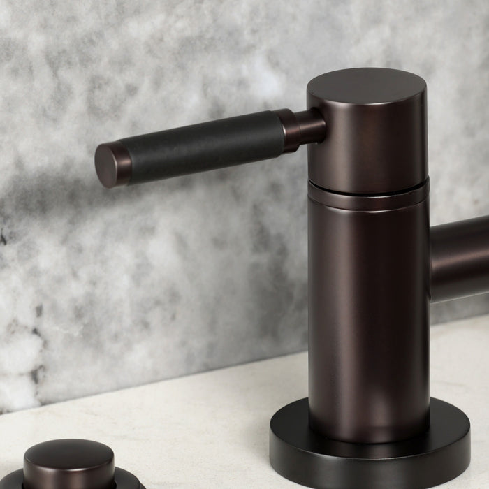 Kingston Brass KS8265DKLBS Kaiser Bridge Kitchen Faucet with Brass Side Sprayer, Oil Rubbed Bronze