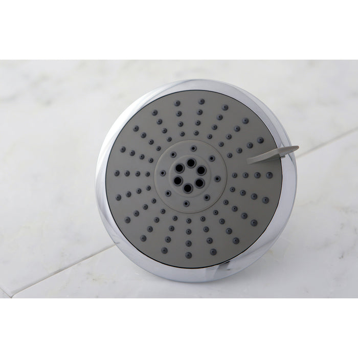 Kingston Brass KX251 Shower Scape 5" Round 5-Function ABS Shower Head, Polished Chrome