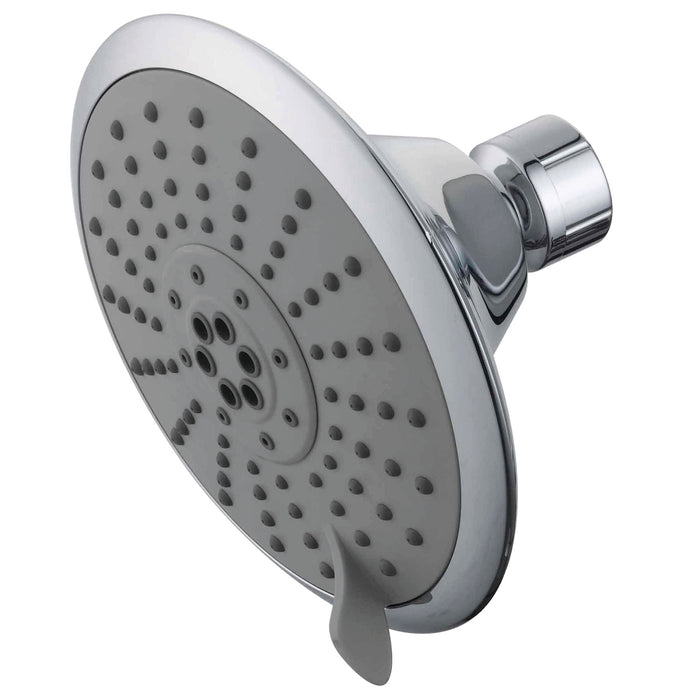 Kingston Brass KX251 Shower Scape 5" Round 5-Function ABS Shower Head, Polished Chrome