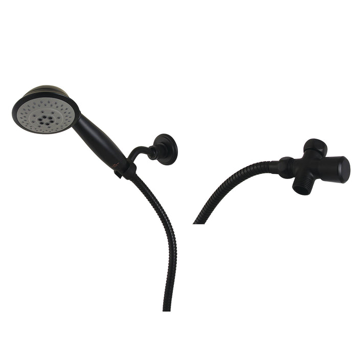 Kingston Brass KX2520BD Shower Scape Multi-Function Hand Shower Kit, Matte Black