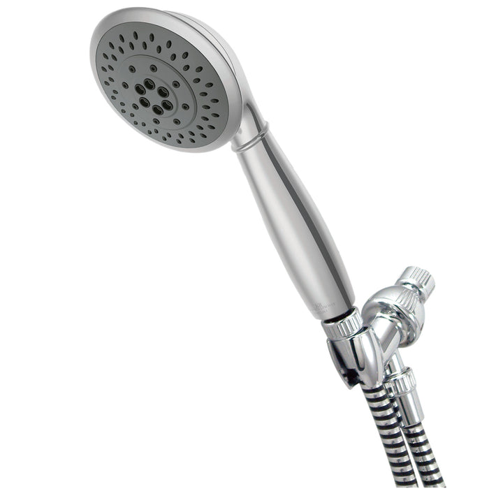 Kingston Brass KX2528 Vilbosch 5-Function Hand Shower with Plastic Hose, Brushed Nickel