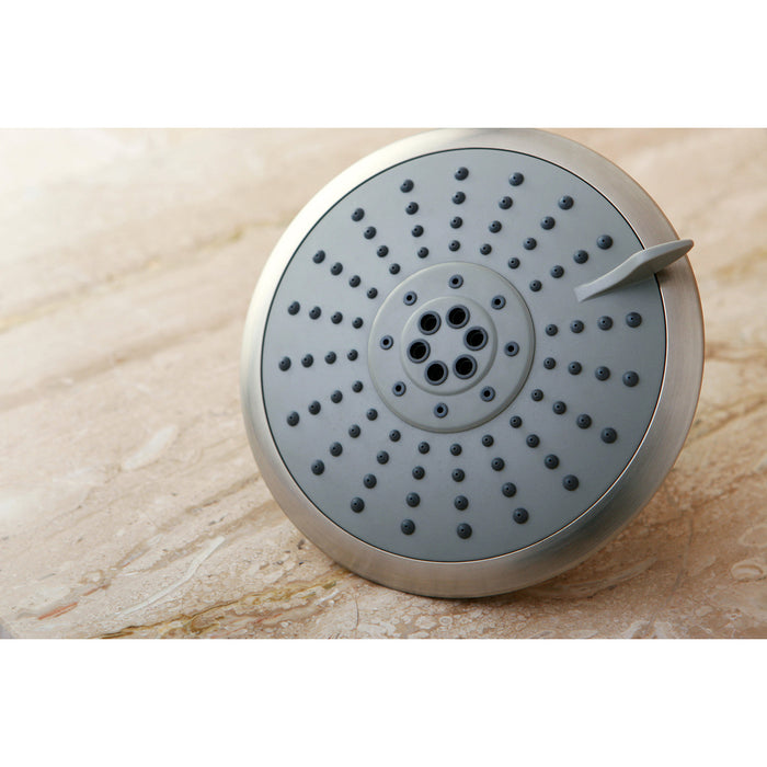 Kingston Brass KX258 Shower Scape 5" Round 5-Function ABS Shower Head, Brushed Nickel