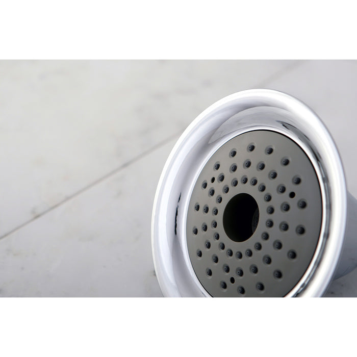 Kingston Brass KX361 Shower Scape 6" Round 2-Function ABS Shower Head, Polished Chrome