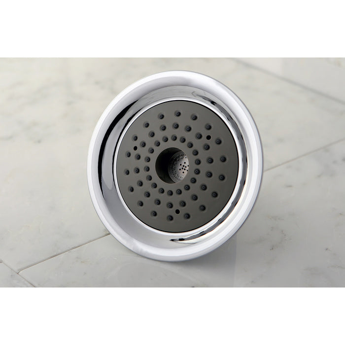 Kingston Brass KX361 Shower Scape 6" Round 2-Function ABS Shower Head, Polished Chrome