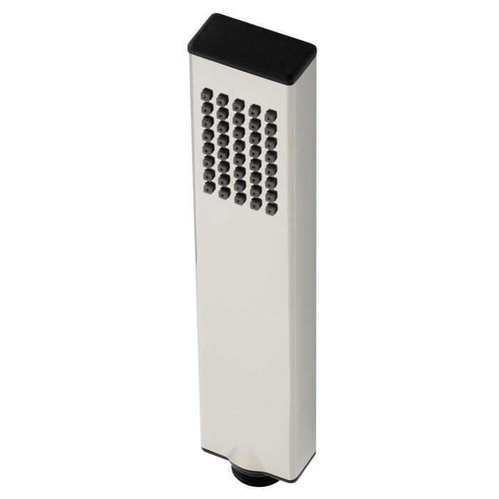 Kingston Brass KX4131A6 Metropolitan Single Function Rectangular Hand Shower, Polished Nickel