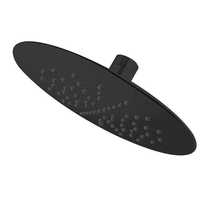 Kingston Brass KX670 Shower Scape 7" Round Raindrop ABS Shower Head, Matte Black