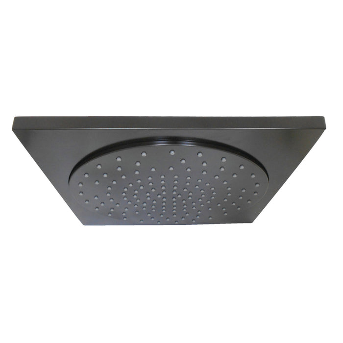 Kingston Brass KX8225 Claremont 12" Square Raindrop ABS Shower Head, Oil Rubbed Bronze
