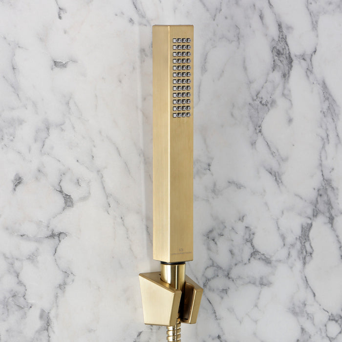 Kingston KX82657AE Shower Scape Hand Shower Kit, Brushed Brass