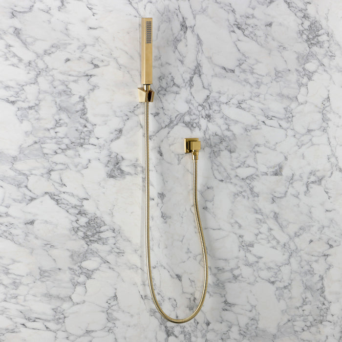 Kingston KX82657AE Shower Scape Hand Shower Kit, Brushed Brass