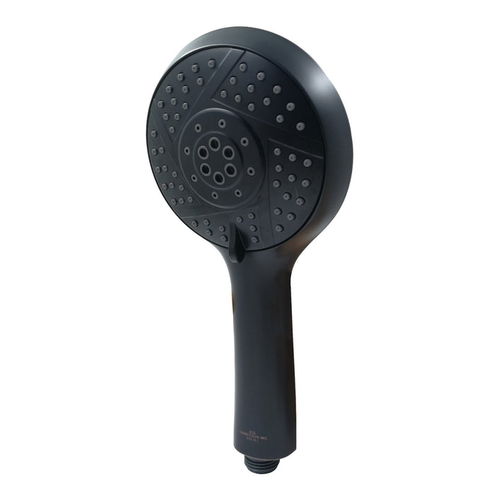 Kingston Brass KXH154A6 Vilbosch 5-Function Round Hand Shower, Naples Bronze