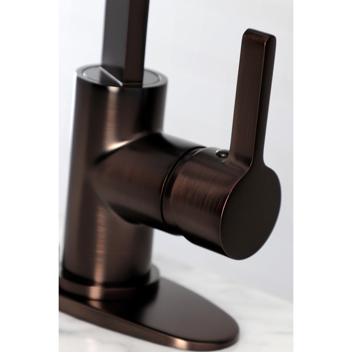 Kingston Brass LS8615CTL Continental Single-Handle Bar Faucet, Oil Rubbed Bronze