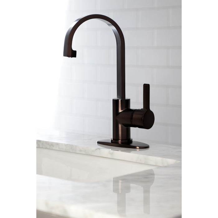 Kingston Brass LS8615CTL Continental Single-Handle Bar Faucet, Oil Rubbed Bronze