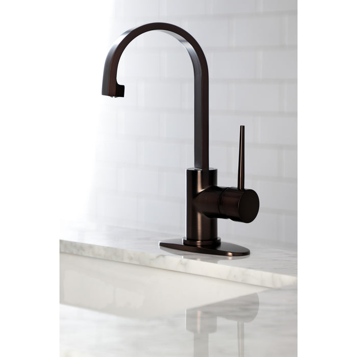 Kingston Brass LS8615NYL New York Single-Handle Bar Faucet, Oil Rubbed Bronze