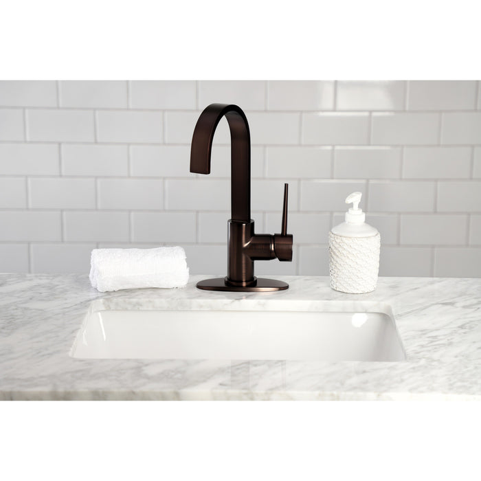 Kingston Brass LS8615NYL New York Single-Handle Bar Faucet, Oil Rubbed Bronze