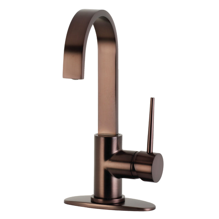 Kingston Brass LS8615NYL New York Single-Handle Bar Faucet, Oil Rubbed Bronze