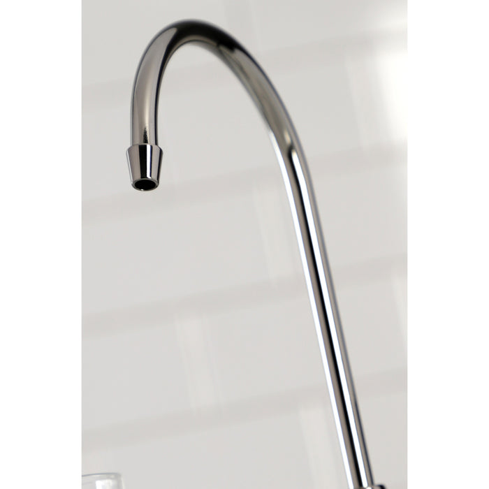 Kingston Brass NS3190DKL Water Onyx Single-Handle Water Filtration Faucet, Black Stainless Steel