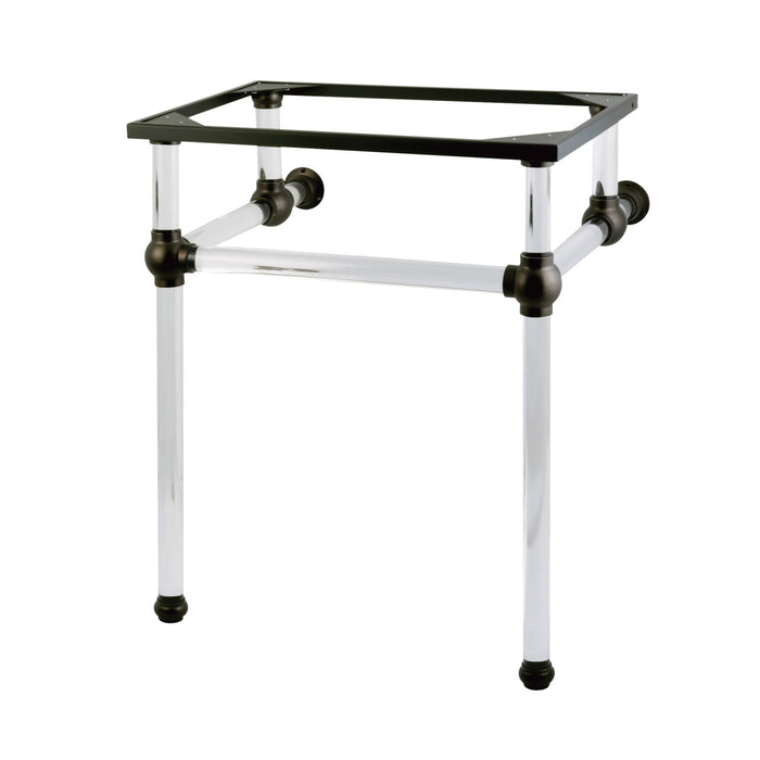 Kingston Brass VAH242030ORB Acrylic Console Sink Legs, Oil Rubbed Bronze