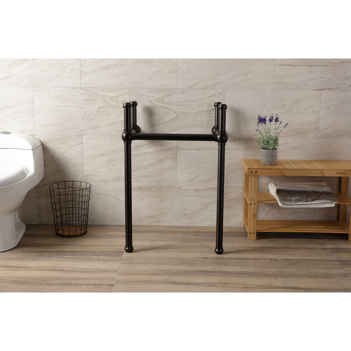 Kingston Brass VBH211833ORB Brass Console Sink Legs, Oil Rubbed Bronze