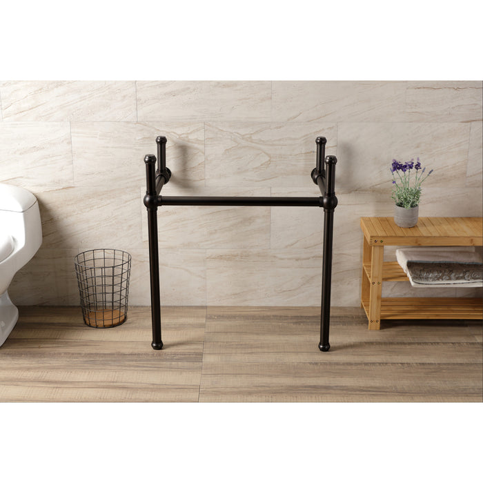 Kingston Brass VBH281833ORB Brass Console Sink Legs, Oil Rubbed Bronze