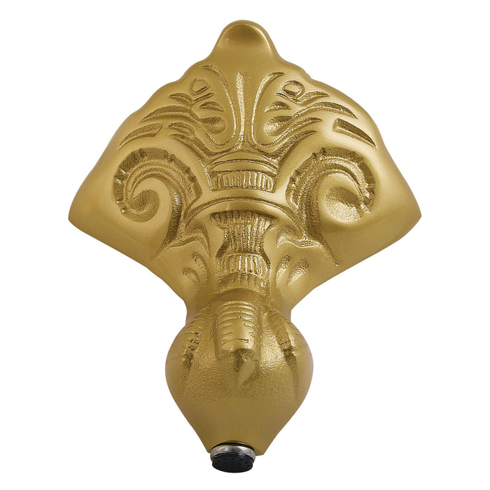 Kingston Brass VCTNB7 Aqua Eden Eagle Claw Cast Iron Tub Feet, 4 Pieces (Set), Brushed Brass
