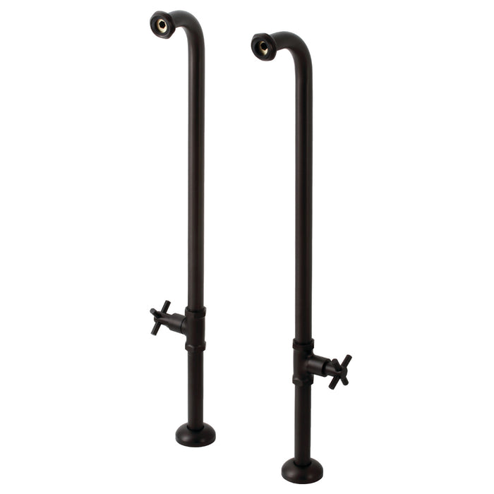 Kingston Brass AE810S5DX Concord Freestanding Tub Supply Line, Oil Rubbed Bronze