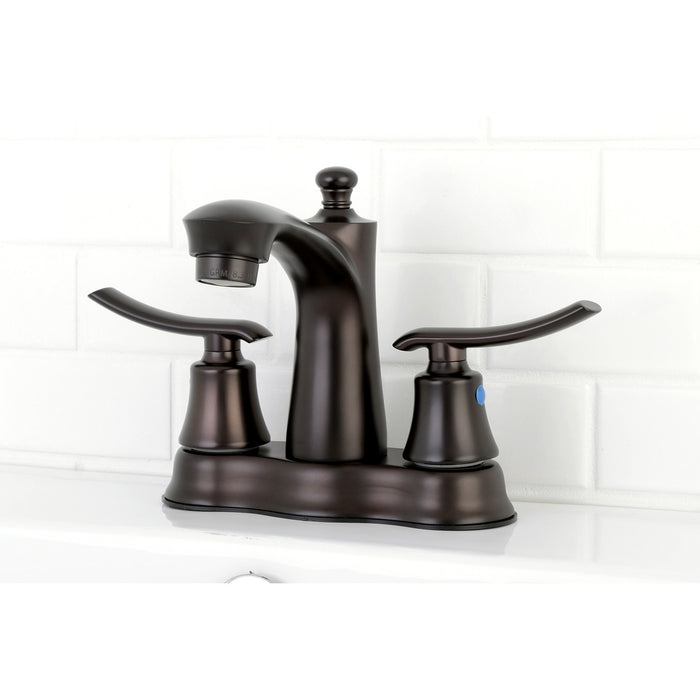 Kingston Brass FB7615JL 4 in. Centerset Bathroom Faucet, Oil Rubbed Bronze