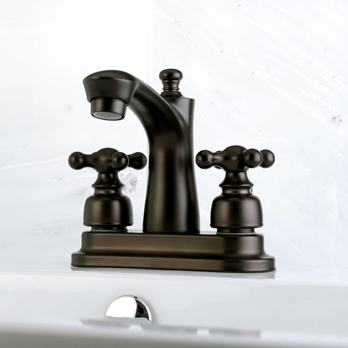 Kingston Brass FB7625AX 4 in. Centerset Bathroom Faucet, Oil Rubbed Bronze