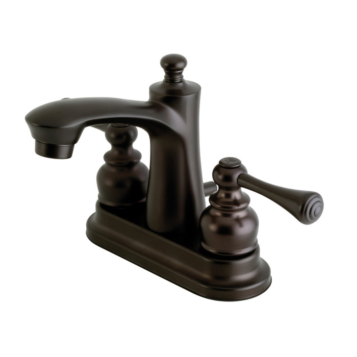 Kingston Brass FB7625BL 4 in. Centerset Bathroom Faucet, Oil Rubbed Bronze
