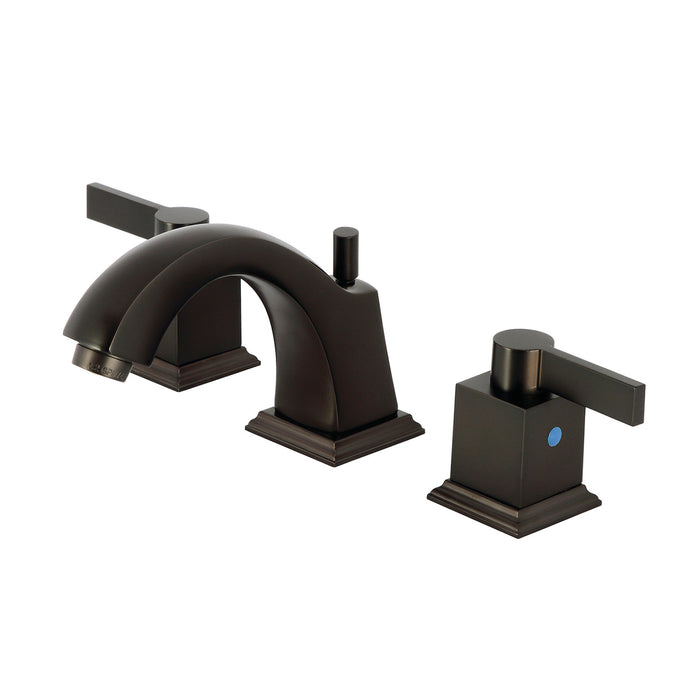 Fauceture FSC4685NQL Meridian Widespread Bathroom Faucet with Pop-Up Drain, Oil Rubbed Bronze