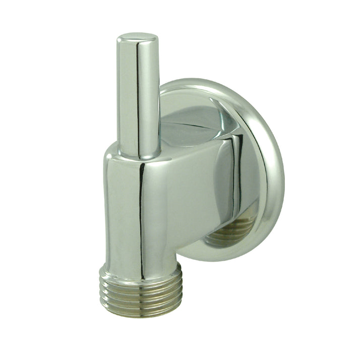 Kingston Brass K174A1 Shower Scape Wall Mount Supply Elbow with Pin Wall Hook, Polished Chrome
