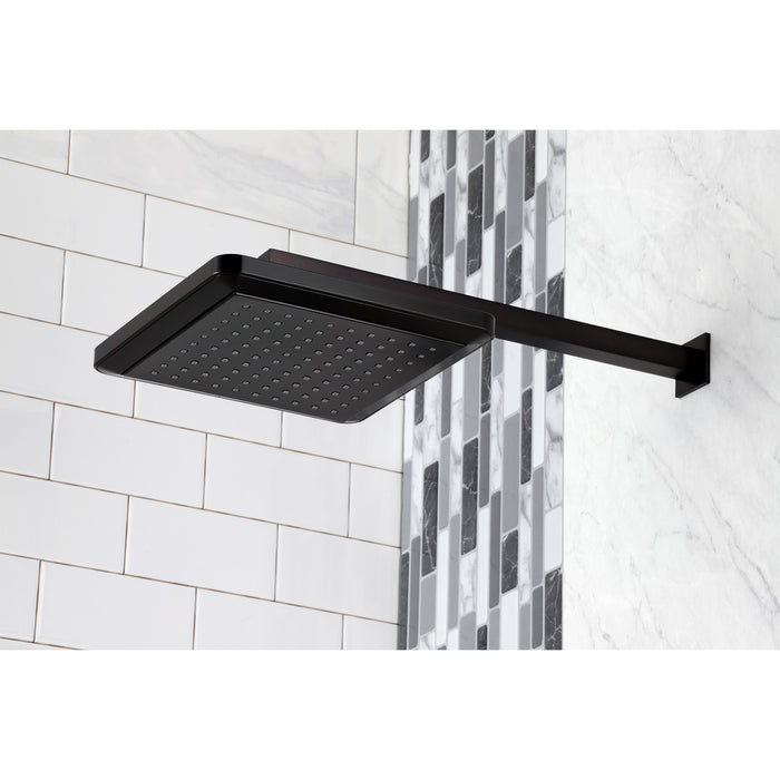 Kingston Brass K250A5CK Shower Scape 9-5/8" Square Shower Head with Shower Arm, Oil Rubbed Bronze