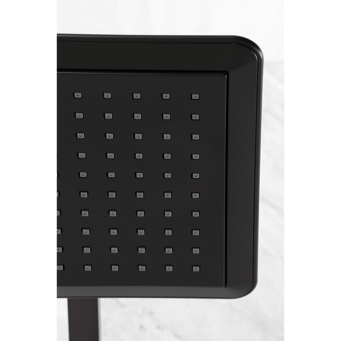 Kingston Brass K251A5CK Shower Scape 9-5/8" Square Shower Head with Shower Arm, Oil Rubbed Bronze
