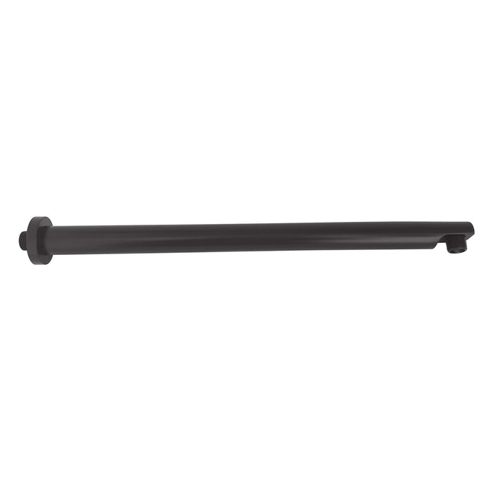 Kingston Brass K8119E5 Aquaelements 18" Brass Shower Arm with Flange, Oil Rubbed Bronze