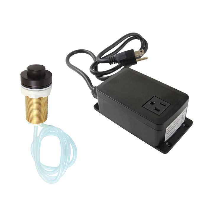 Kingston Brass KAMSK215 Gourmetier Single Outlet Garbage Disposal Air Switch Kit, Oil Rubbed Bronze