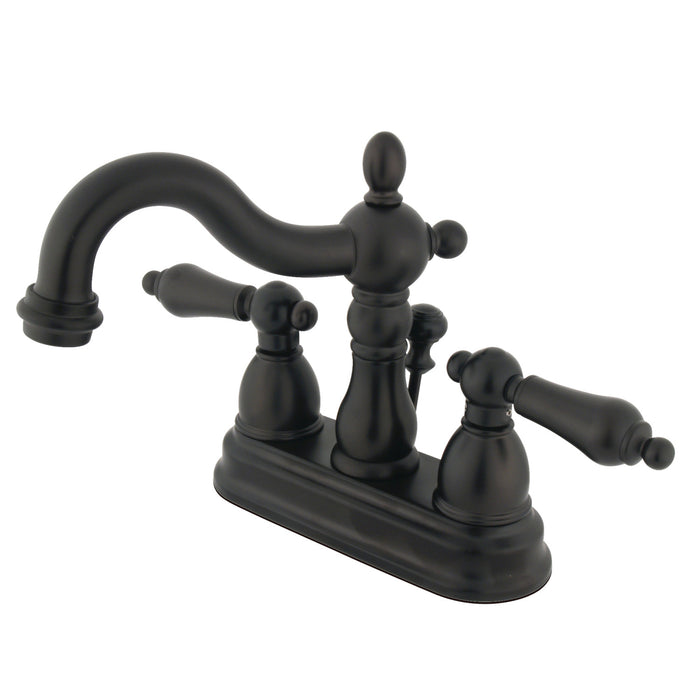 Kingston Brass KB1605ALB 4 in. Centerset Bathroom Faucet, Oil Rubbed Bronze