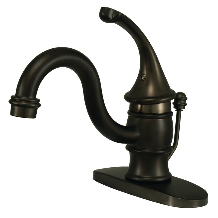 Kingston Brass KB3405GL Single-Handle 4 in. Centerset Bathroom Faucet, Oil Rubbed Bronze