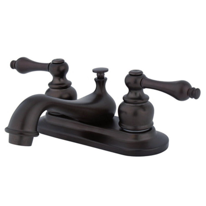 Kingston Brass KB605ALB 4 in. Centerset Bathroom Faucet, Oil Rubbed Bronze