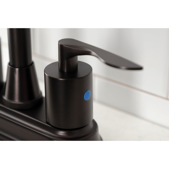 Kingston Brass KB8495SVL Two-Handle 2-Hole Deck Mount Bar Faucet in Oil Rubbed Bronze