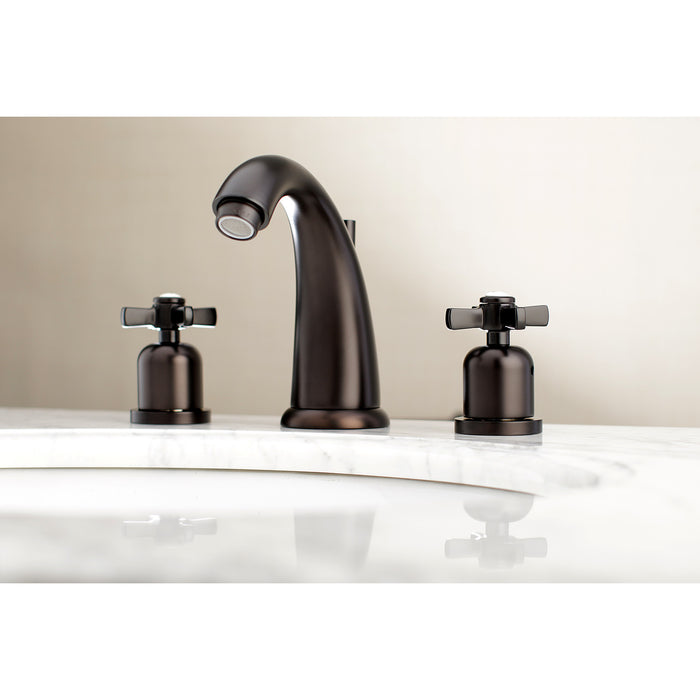 Kingston Brass KB8985ZX 8 in. Widespread Bathroom Faucet, Oil Rubbed Bronze