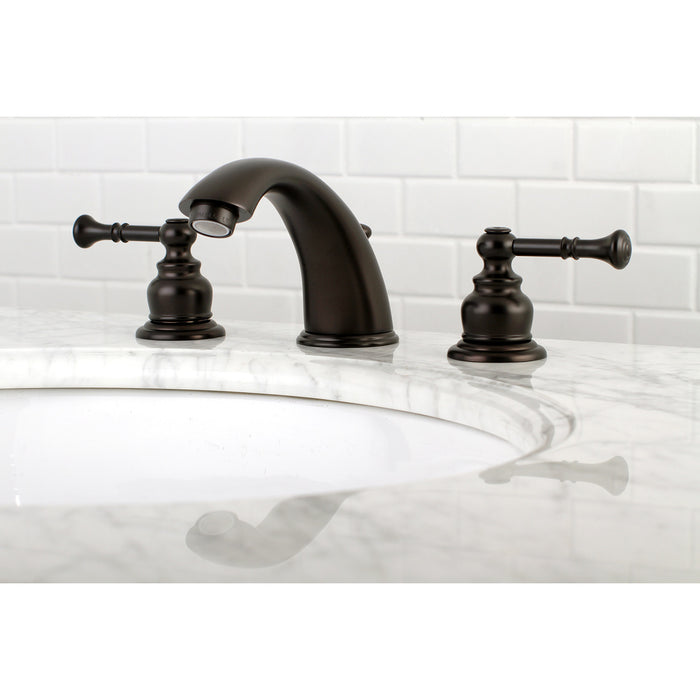 Kingston Brass KB965NL Widespread Bathroom Faucet, Oil Rubbed Bronze